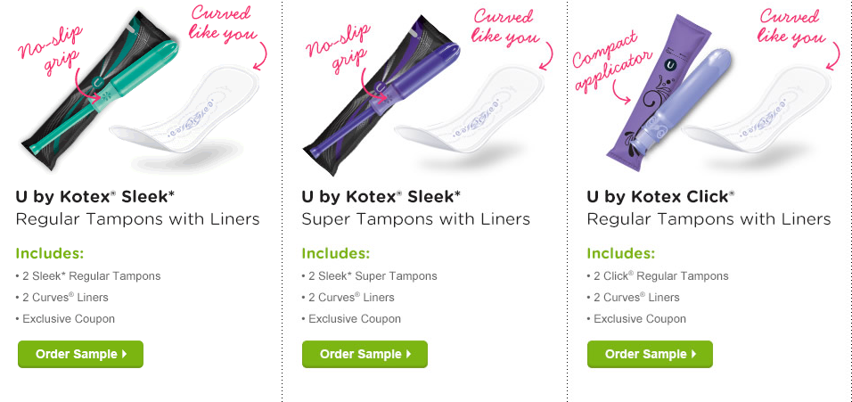 Free Sample of Kotex
