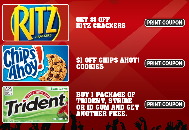 $1/1 Chips Ahoy and Ritz Coupons