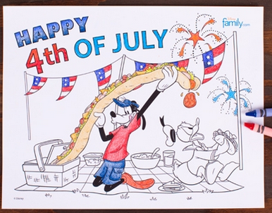 Free July 4th Coloring Pages