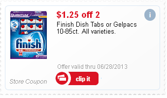 Finish Coupon at Meijer