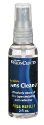Free Lens Cloth and Cleaner
