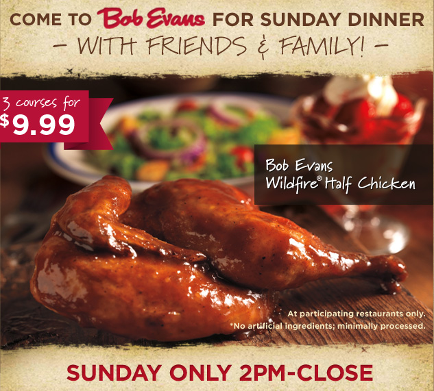 Bob Evans BOGO