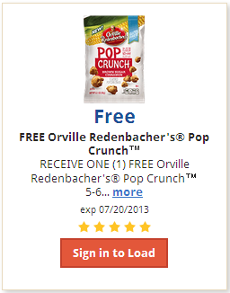 Free Orville Redenbacher’s Pop Crunch