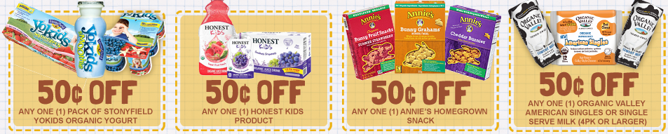 4 Organic Coupons