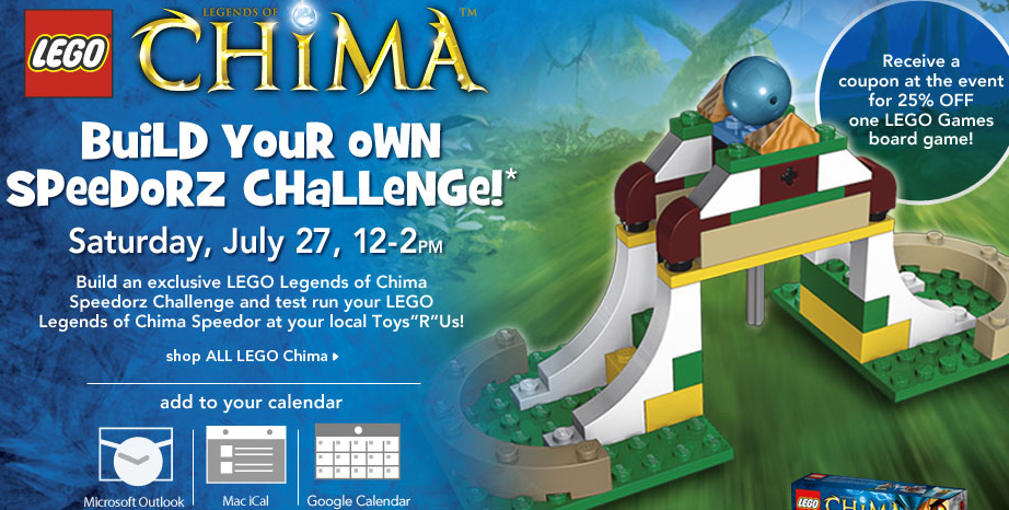Free Lego Build – Today Only