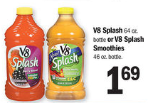 $.69 V-8 Splash at Meijer