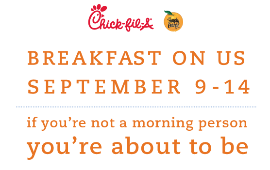 Free Breakfast at Chick-fil-a