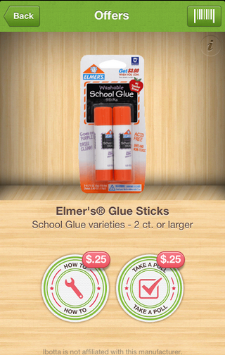 Free Elmers Gluestick at Walmart