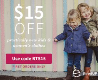 $15 ThredUp Credit