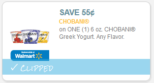 Rare $.55/1 Chobani Yogurt Coupon