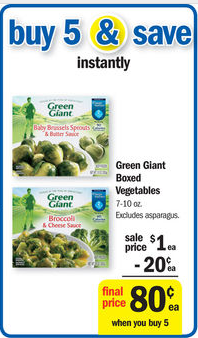 Green Giant Only $.68 at Meijer