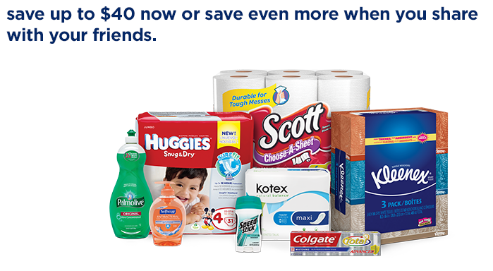 $40 in Kimberly Clark Product Coupons