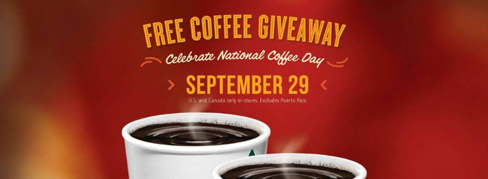 Free Coffee at Krispy Kreme and Dunkin Donuts 9/29