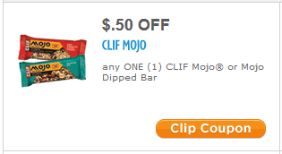 $.50/1 Clif Mojo Bar Coupon