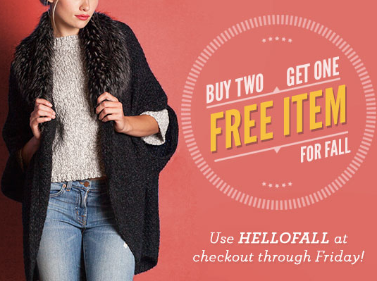 Buy 2 Get 1 Free at Twice