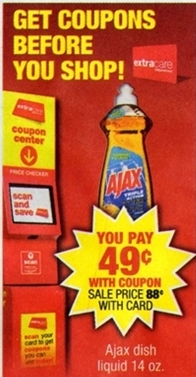 Ajax only $.24 at CVS starting 10/6