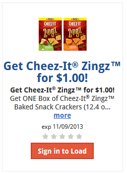 Kroger Friday Download – $1 Cheez-its