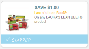 Rare $1/1 Laura’s Lean Beef Coupon