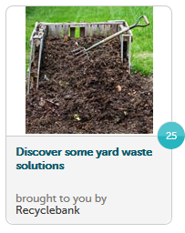 Earn 25 Points at Recyclebank