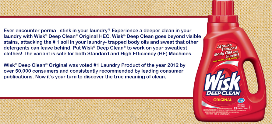 $1/1 Wisk Detergent Coupon