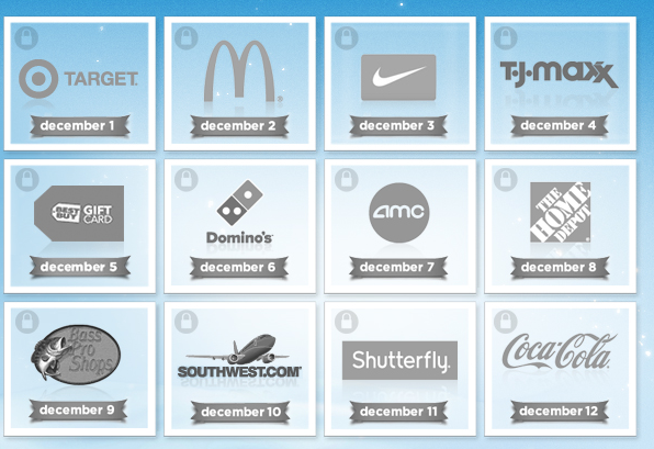 Coke Rewards 12 Days of Holiday Rewards
