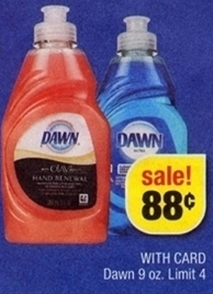 Dawn Soap $.38 at CVS