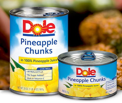 $1/3 Dole Canned Fruits Coupon
