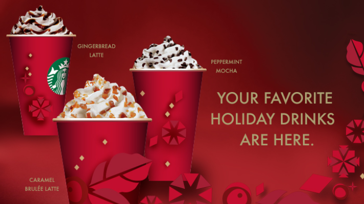 Starbucks Holiday Texts