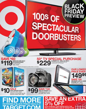 Target Black Friday Ad 2013