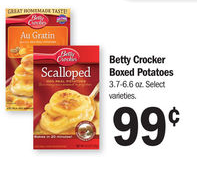 Betty Crocker Potato Deal at Meijer- $.32 each