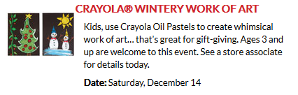 Michael’s Kids Club: Oil Pastels