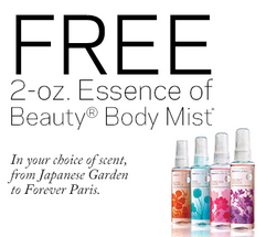 Free CVS Essence of Beauty Body Spray