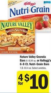 Nature Valley Deal at Meijer