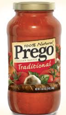 Prego Sauce Recall