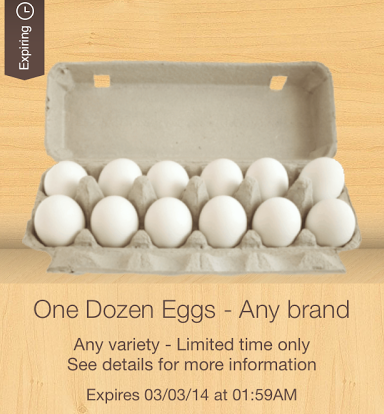 Ibotta Offer on Eggs