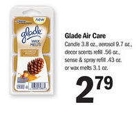 Glade Wax Melts only $1.04 at Meijer