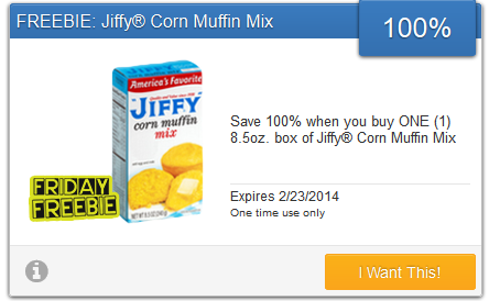 Free Jiffy Corn Muffin Mix