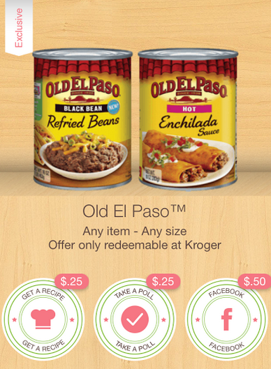 Old El Paso Kroger Deal