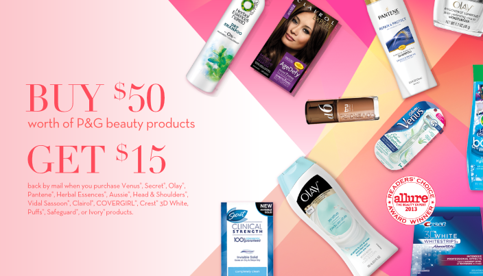 New P&G Rebate