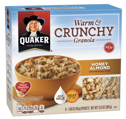 $1.50/1 Quaker Warm & Crunchy Coupon