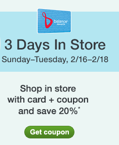 Walgreens 20% Off Coupon