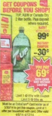 New 7UP Ten Coupon & CVS Deal
