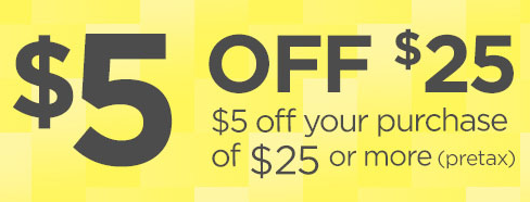 $5 off $25 Dollar General Coupon