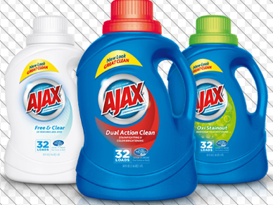 $2/1 Ajax Laundry Detergent