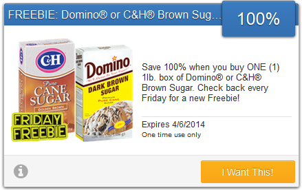 Free Domino Brown Sugar from SavingStar