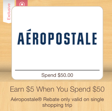 New Ibotta Deals for Aeropostale