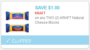 Kraft Cheese Coupon and Meijer Deal