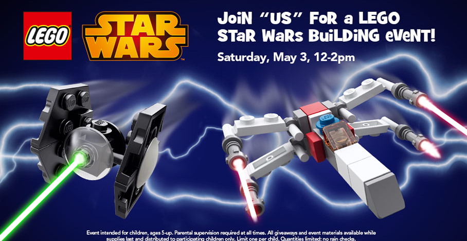 Star Wars Build at Toys R Us