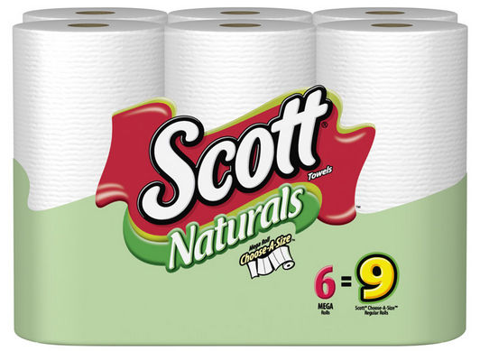 Scott Paper Towels $.50 at Walgreens