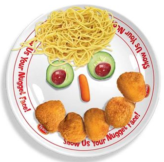 Free Tyson Nugget Plate with Purchase